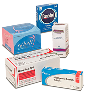 Pharmaceutical Packaging, Folding Cartons Manufacturers and 